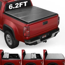 Professional FRP Hard Tri-Fold Truck Bed Tonneau Cover for 2015-2025 Chevy