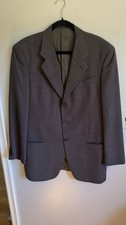 Giorgio Armani Le Collezioni Brown 100 Wool Made in Italy Sport Coat Blazer 40R