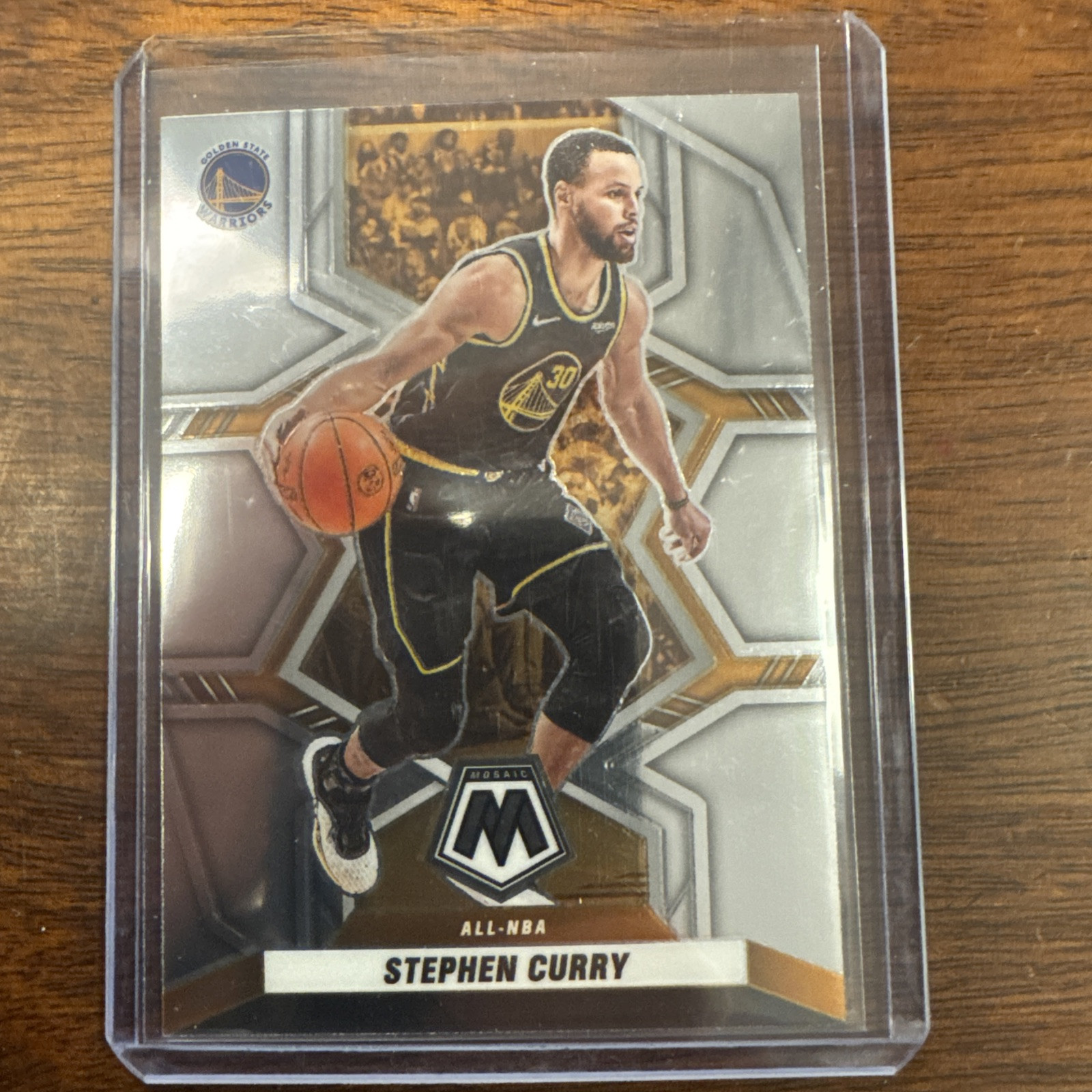 2021-22 Mosaic Basketball - Stephen Curry - Silver Prizm - No. 284