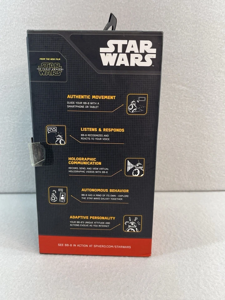 Sphero Star Wars BB-8 App Enabled Droid Model Open Box Not Tested - Image 2 of 4