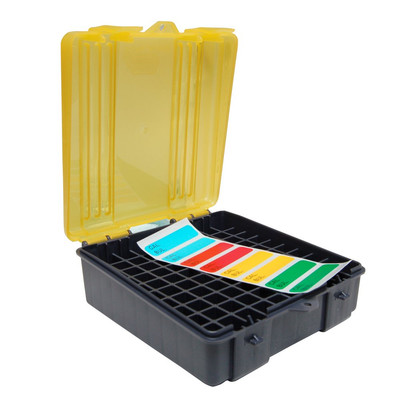 Plano 100 Count Handgun Ammo Storage Box Durable Hard Shell Plastic Case