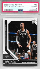 2023-24 PAMOMO INSTANT VICTOR WEMBANYAMA ROOKIE CARD #19 PSA 8 NM-MT 