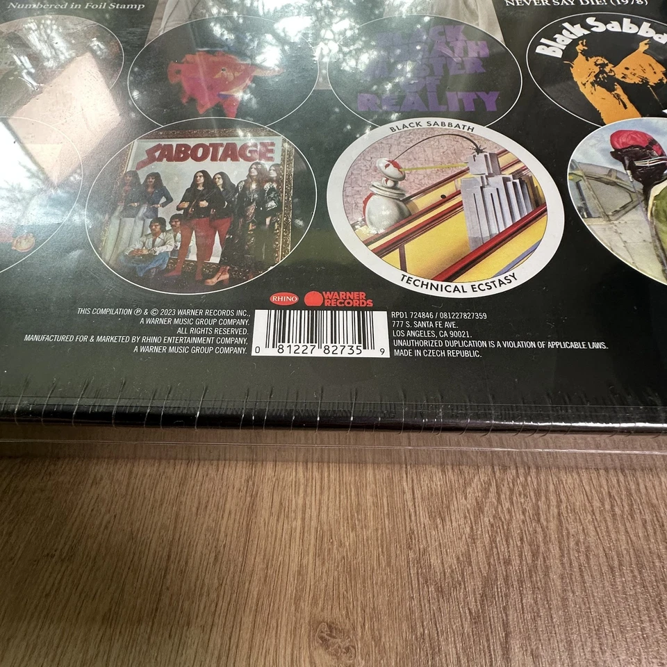 Black Sabbath - Hand of Doom 8 x Picture Disc Vinyl Box Set - Ozzy Osbourne NEW - Bild 4 von 4