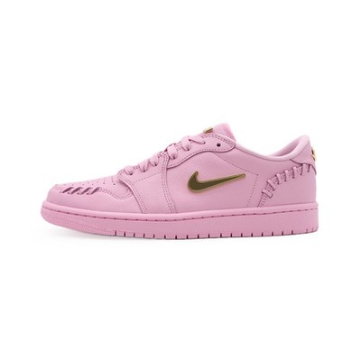 FN5032-600 Nike Air Jordan 1 Low MM Perfect Pink Metallic Gold