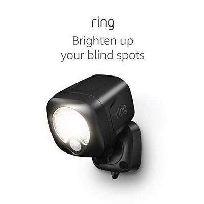 AMAZON RING SPOTLIGHT BATTERY MOTION-ACTIVATED SPOTLIGHT BRIGHT LEDS 5B11S8