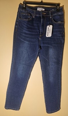 VELVET HEART DENIM WOMEN'S SKINNY JEANS DAFINA HIGH RISE BLUE SIZE 29