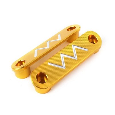 Vorderachskotflügel Kotflügelabdeckung Dekor für YAMAHA NVX 155 2015 - 2018 Gold