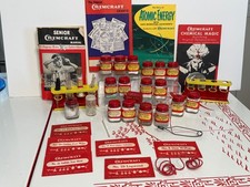 Vintage Chemcraft Chemistry Set Lot Atomic En...