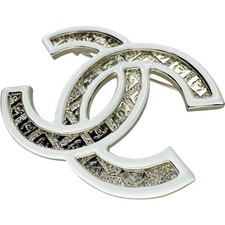 Chanel Coco Mark Brooch Women Gold One Size 679670