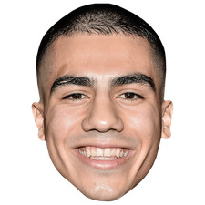 Christian Gonzalez (Smile) Big Head. Larger than life mask.