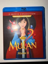 Mulan / Mulan II: 2-Movie Collection No Digital Code (Blu-ray, 2017)