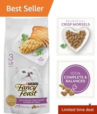 Gourmet Purina Dry Cat Food With Chicken & Turkey - 3 lb, Nutritious & Tasty 6.33 per gallon