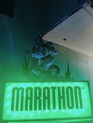 Marathon Collectors Edition + CUSTOM 3D LIGHT BOX (OPEN BOX) (UNUSED BRAND NEW)