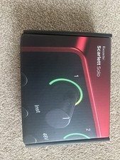 Focusrite Scarlett Solo 4th Gen USB-C Audio Interface Studio