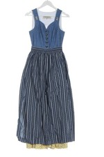 HOCHALM Dirndl Damen Trachtenmode Gr. DE 36 blau-blassgelb Casual-Look