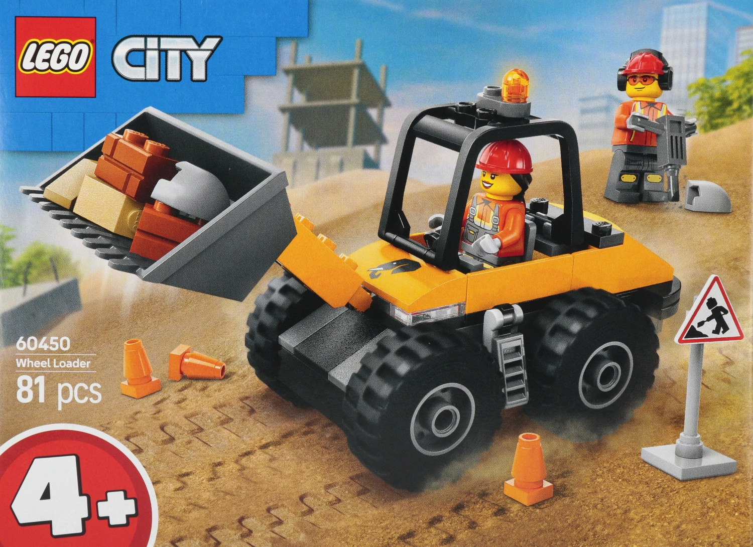 5702017784687 Конструктор Lego Klocki Lego City Лодоварка колова LEGO 60450 LEGO