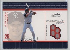 2003 Fleer Showcase Baseball's Best Jersey Jason Giambi #BB-JG 1hc0