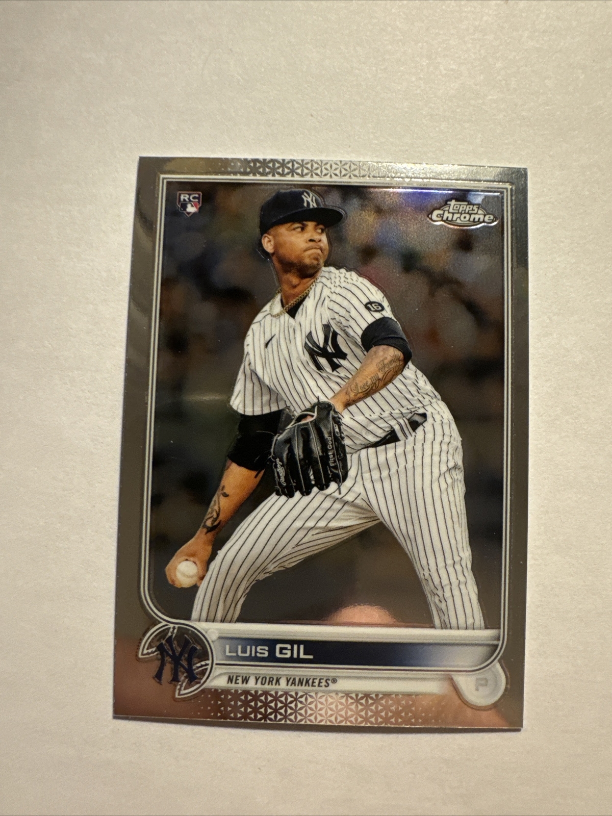 2022 Topps Chrome #202 Luis Gil (RC)
