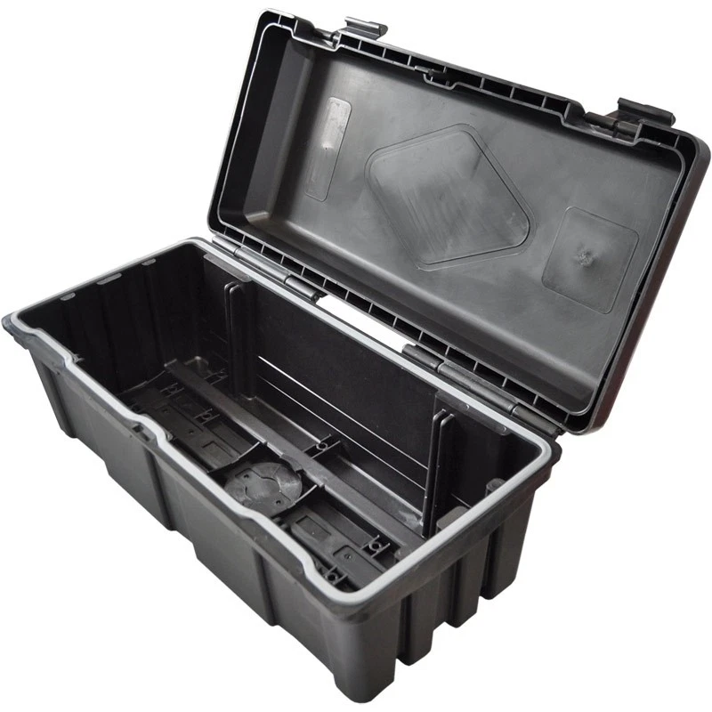 Deichselbox Daken Blackit 0 610x310x250 mm Werkzeugkasten Anhänger Staukiste Box - Bild 2 von 4