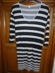 robe haut ample bas moulant