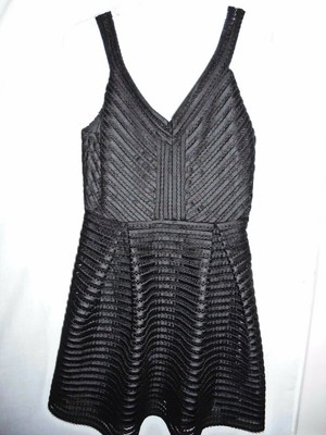 black satin fit and flare dress