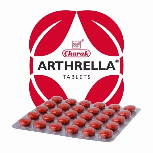 Charak ARTHRELLA 30 Tablets Helps reduce joint stiffness, swelling & Joint Pain.