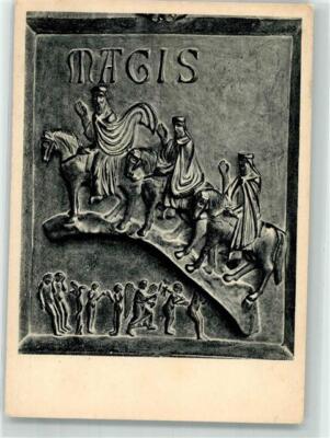 39685832 - Pisa Train of the Three Kings Relief in Cathedral Religion Sculpture