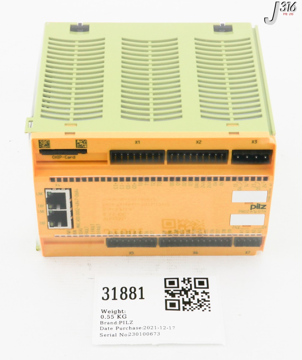 M 31881 PILZ SAFETY RELAY, 773103 (NEW) PNOZ M1P ETH | eBay
