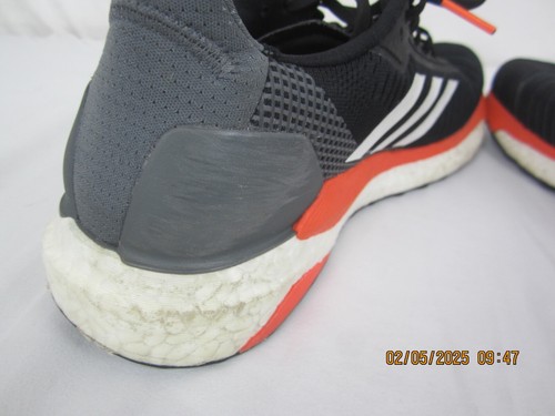 Adidas Solar Glide Para hombres Correr Caminar Entrenamiento Zapatos Gris Naranja Talla 10 - Imagen 11 de 17