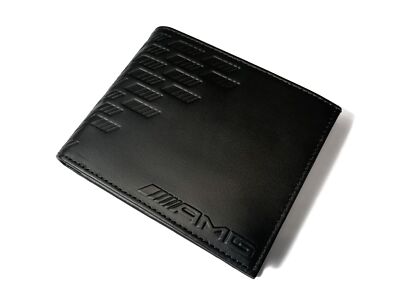 AMG Geldbörse / Portemonaie schwarz 100% Rindleder, RFID Schutz | eBay