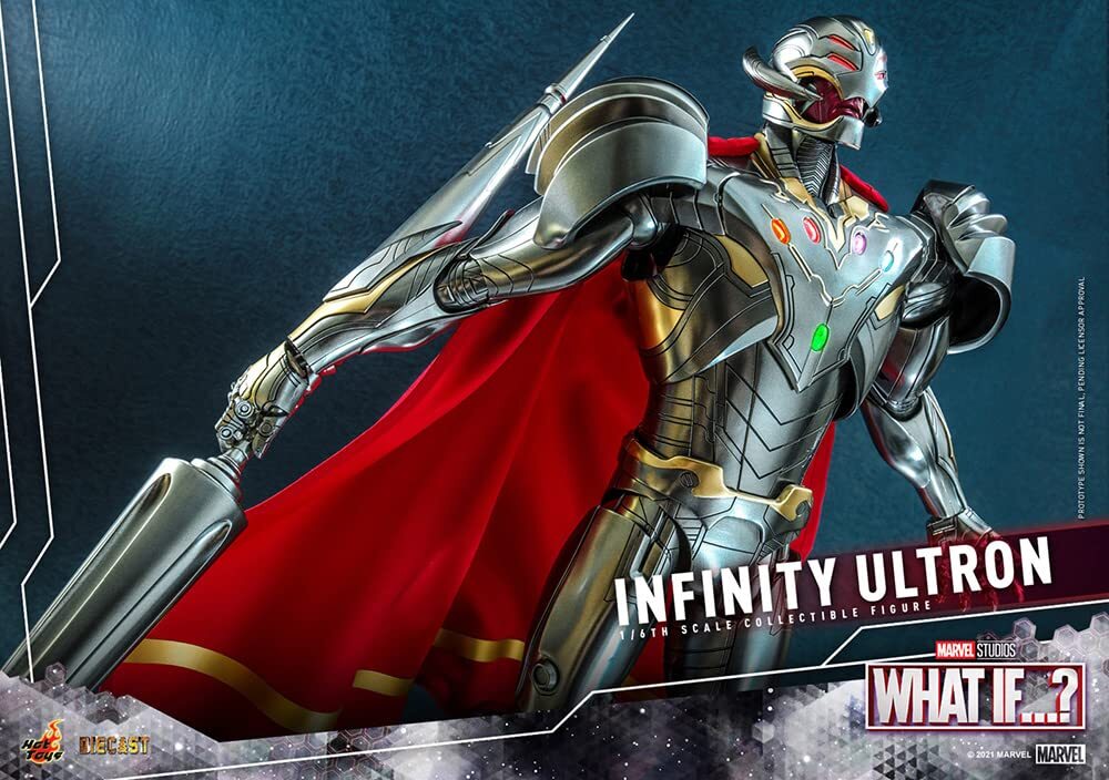 【最安値】Hot Toys 1/6 インフィニティ ウルトロン フィギュア Amazon.com: Hot Toys 1:6 Infinity Ultron - What If?, Silver