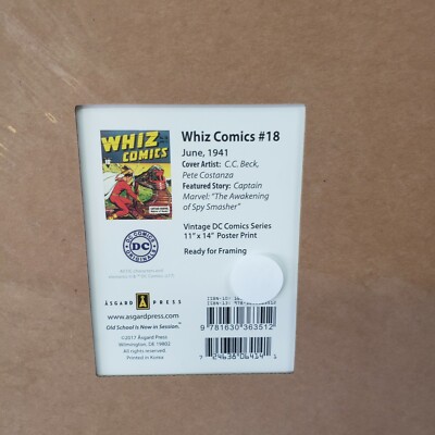CAPTAIN MARVEL Whiz Comics #18 1941 Vintage DC Comics Series 11