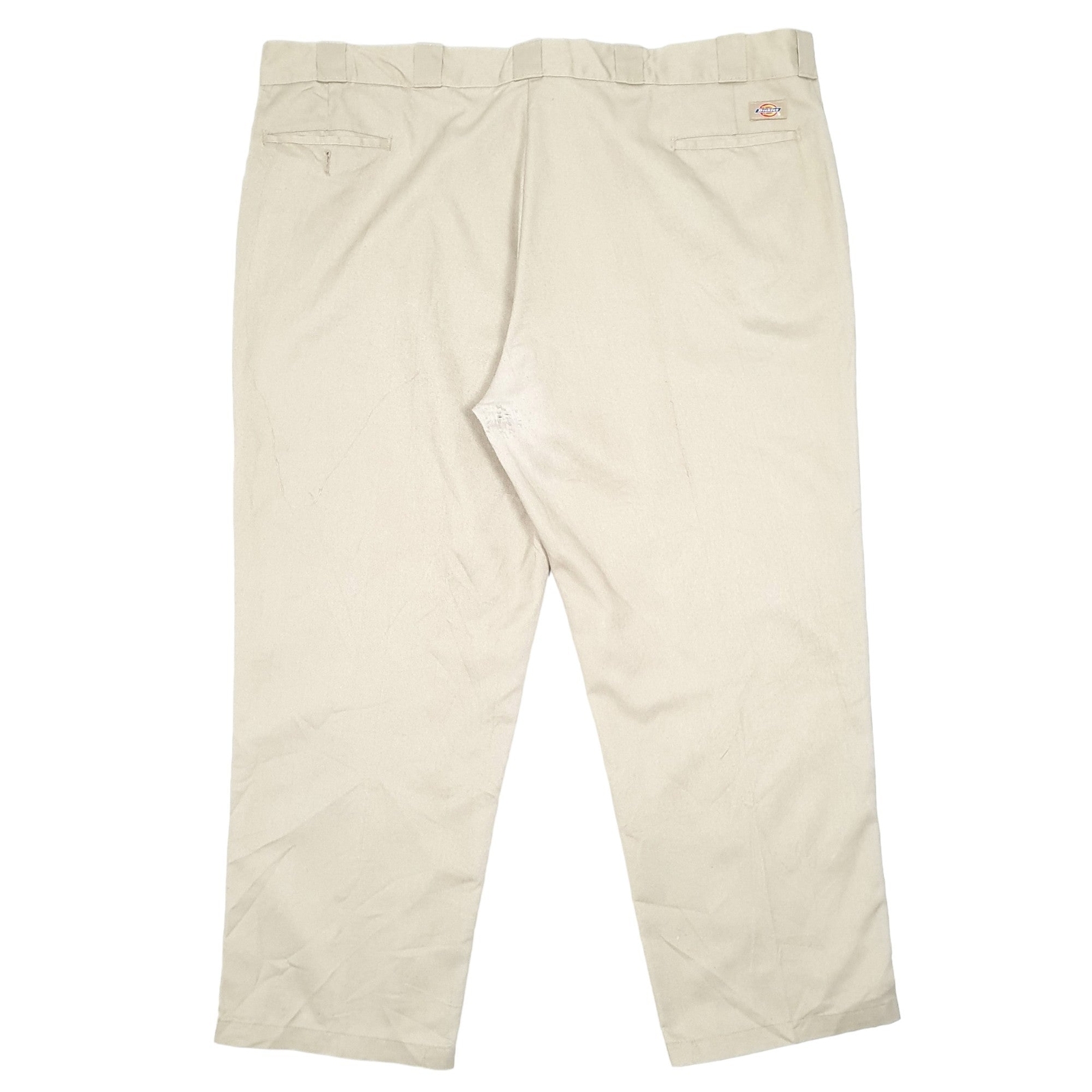 DICKIES 874 Original Fit Chino Trousers Cotton Beige Mens W50 L30 image 3