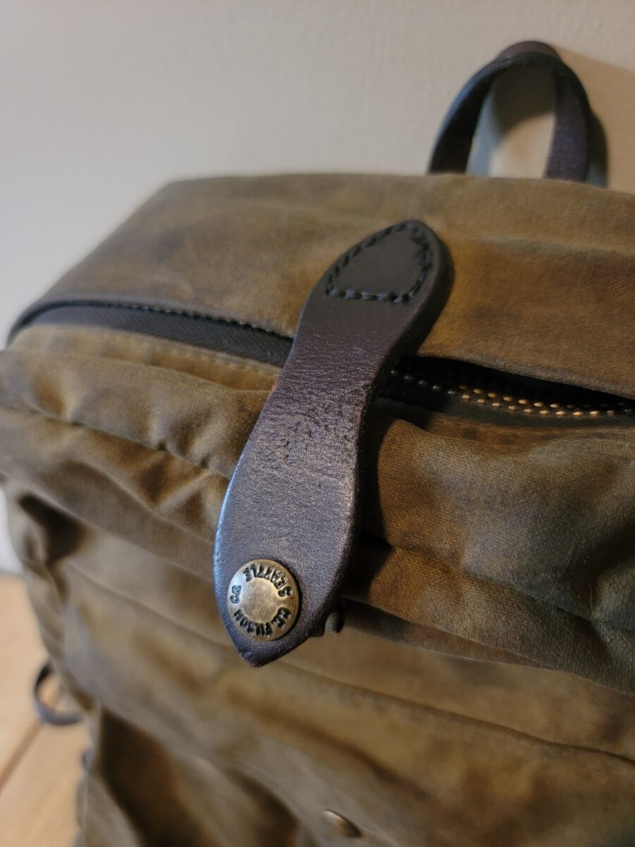Filson Journeyman Backpack | Made in USA | Dark Tan | Tin Filson Journeyman Backpack | Made in USA | Dark Tan | Tin