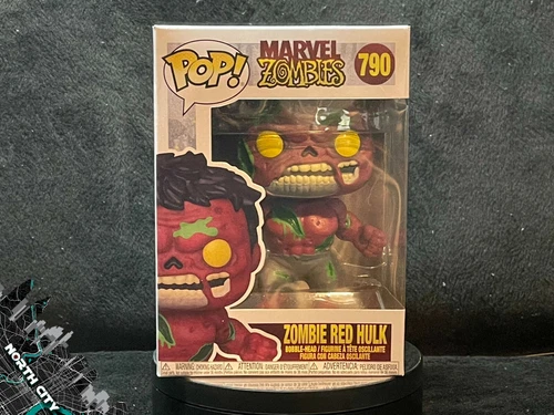 Funko Pop #790 Zombie Red Hulk (Marvel Zombies Avengers) w/protector