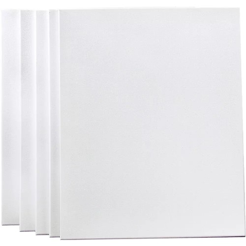 White Stretched Artist Canvas Blank Plain Painting Art Board Small Large Medium - Picture 2 of 20