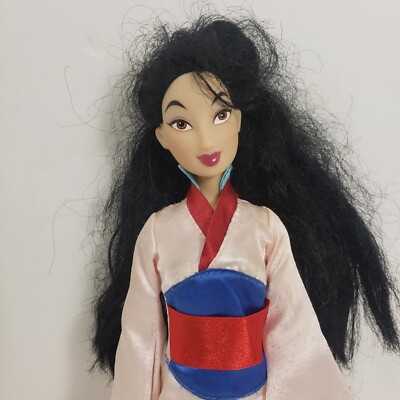 Disney Princess Mulan Classic Fashion Doll 11.5 Inches Pink Dress | eBay