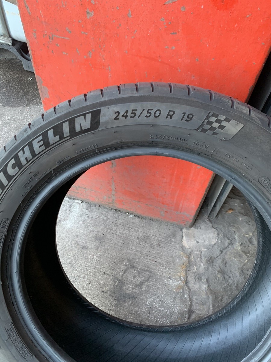 245/50R19 Michelin Pilot Sport 4 SUV 105W XL. 5.5mm Thread Depth