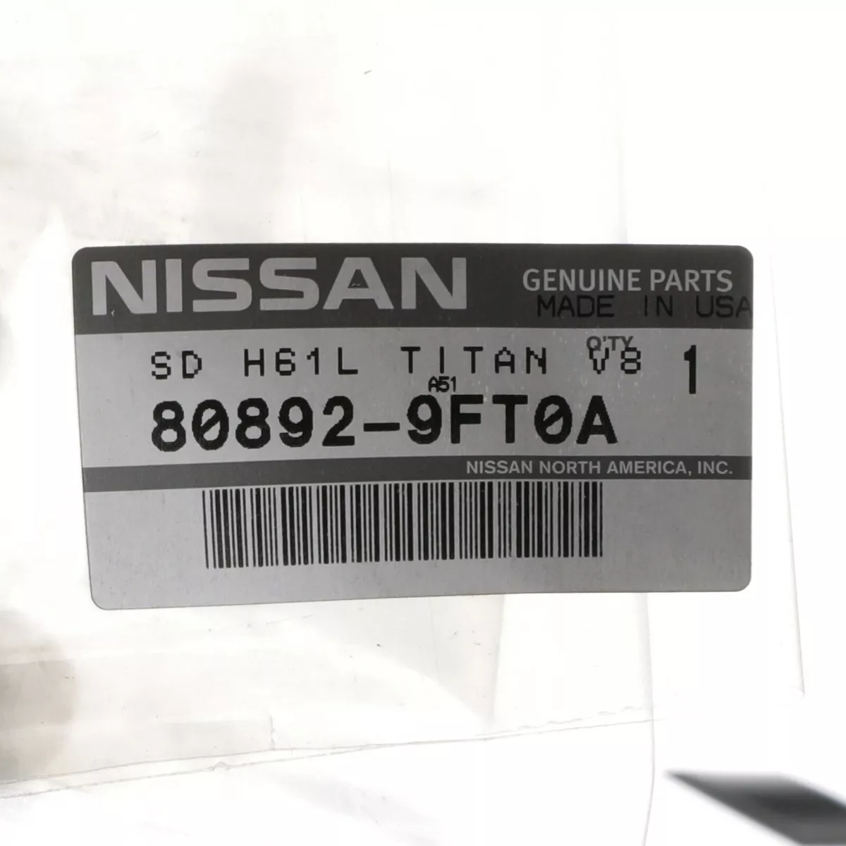 Oem nissan sale titan parts