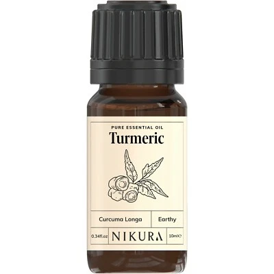 Nikura | Turmeric Essential Oil 100% Pure - 10ml, 20ml, 30ml, 50ml, 100ml, 200ml