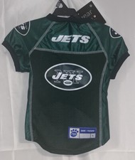 Officially Licensed Petgear Sports Vault New York Jets Size Large Dog Jersey