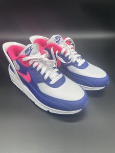 Nike Air Max 90 Flyease Shoes CU0814 101 Hyper Pink Deep Royal Blue Sz 11.5  | eBay