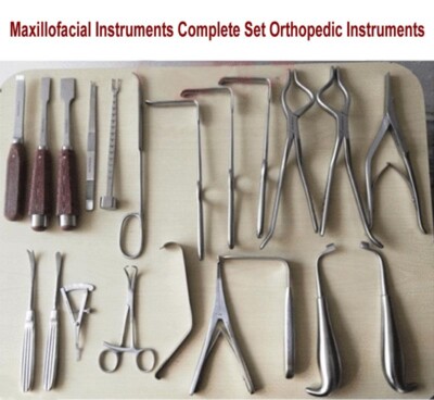 Maxillofacial Instruments Complete New Set Orthopedic Instruments | eBay