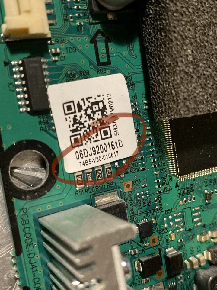 Samsung POWERbot PCB R7000 Robot Motherboard 06DJ9200161D - Image 2 of 2