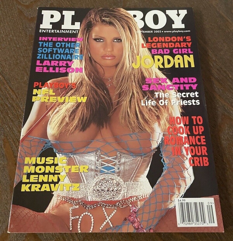 Playboy September 2002 Jordan aka Katie Price, Brittish bombshell