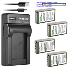 Kastar Battery Slim USB Charger for Olympus BLS-5 Olympus E-PL5 EPL5 Camera