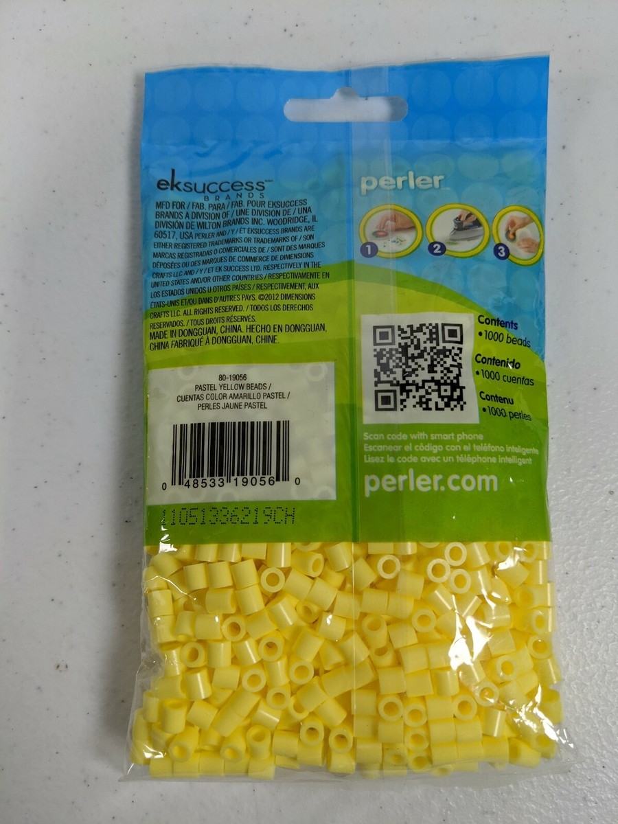 Perler Beads 000 Count-pastel Yellow By Perler Blue Cat Perler