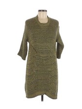 McQ Alexander McQueen Women Green Casual Dress S