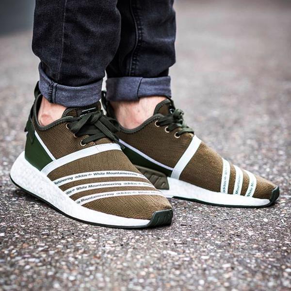 Adidas WM NMD R2 PK size 10. Olive. White Mountaineering Adidas WM NMD R2 PK size 10. Olive. White Mountaineering