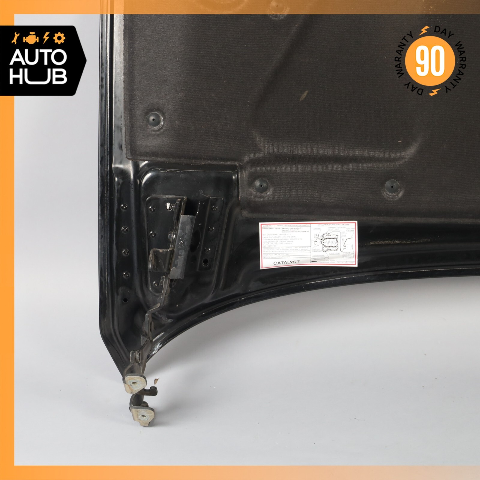 08-19 Maserati GranTurismo GranCabrio M145 Hood Bonnet Cover Panel Assembly OEM